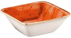 Barstuff Bonna Aura Terracotta Moove Schale 8x8,5cm orange - 24 Stück
