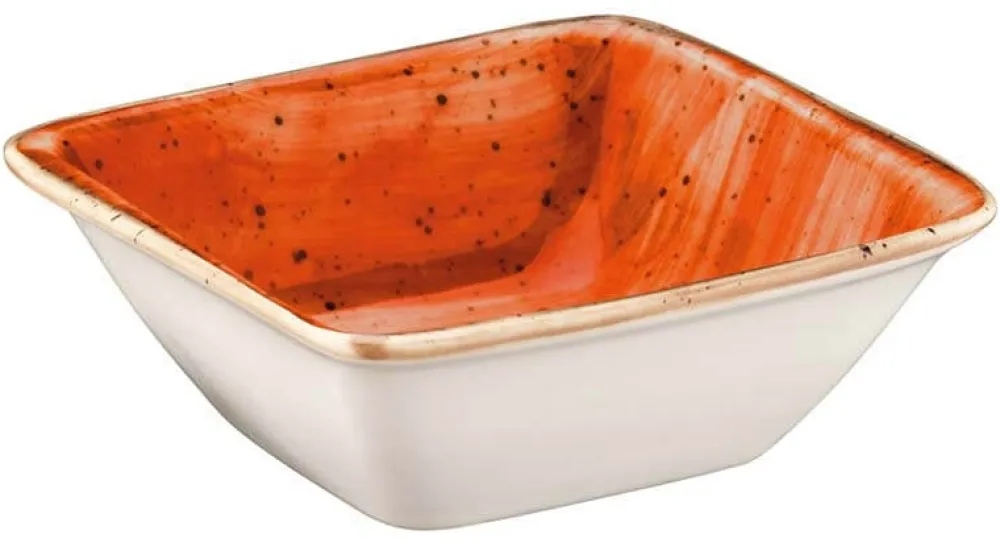 Barstuff Bonna Aura Terracotta Moove Schale 8x8,5cm orange - 24 Stück