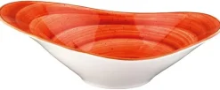 Barstuff Bonna Aura Terracotta Stream Schale 27x19cm, 75cl orange - 6 Stück