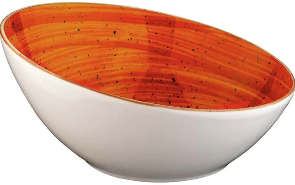 Barstuff Bonna Aura Terracotta Vanta Schale 16cm, 35cl orange - 12 Stück