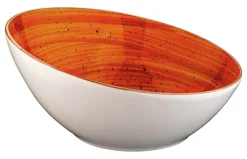 Barstuff Bonna Aura Terracotta Vanta Schale 8cm, 6cl orange - 24 Stück