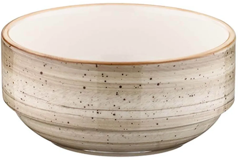 Barstuff Bonna Aura Terrain Banquet Stapelschale 6cm, 3cl beige - 24 Stück