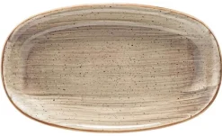 Barstuff Bonna Aura Terrain Gourmet Platte oval 34x19cm beige - 6 Stück
