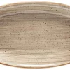 Barstuff Bonna Aura Terrain Gourmet Platte oval 24x14cm beige - 12 Stück