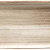 Barstuff Bonna Aura Terrain Moove Platte 34x16cm beige - 12 Stück