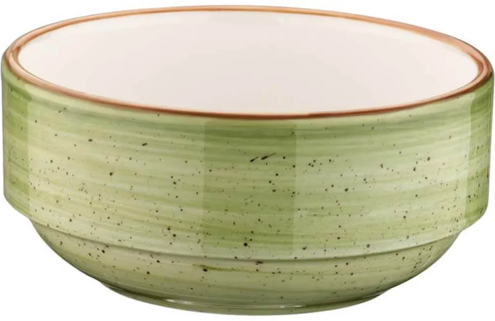Barstuff Bonna Aura Therapy Banquet Stapelschale 14cm, 50cl grün - 12 Stück