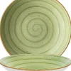 Barstuff Bonna Aura Therapy Bloom Teller tief 25cm grün - 6 Stück