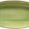 Barstuff Bonna Aura Therapy Gourmet Platte oval 19x11cm grün - 12 Stück