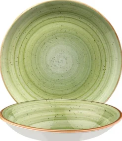 Barstuff Bonna Aura Therapy Gourmet Teller tief 20cm grün - 12 Stück