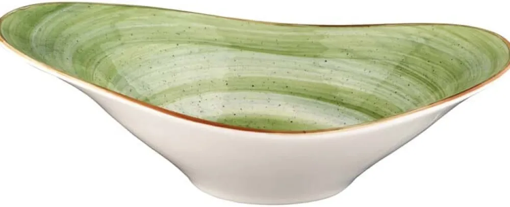 Barstuff Bonna Aura Therapy Stream Schale 27x19cm, 75cl grün - 6 Stück