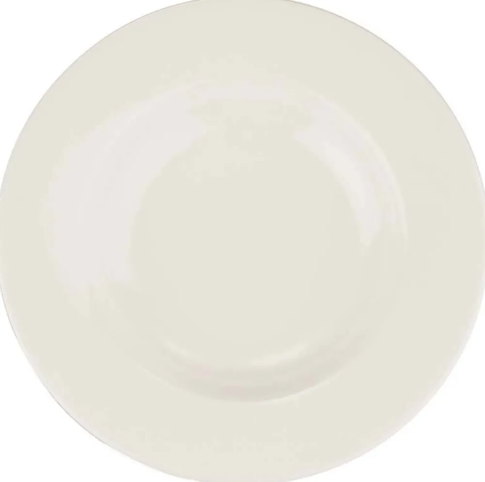 Barstuff Bonna Banquet Cream Teller tief 23cm, 30cl creme - 12 Stück