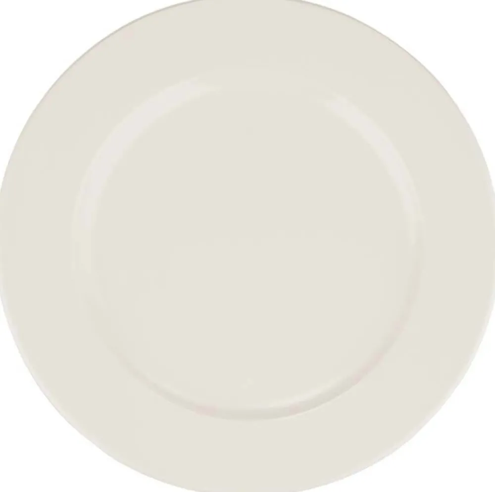 Barstuff Bonna Banquet Cream Teller flach 27cm creme - 12 Stück