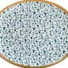 Barstuff Bonna Calif Moove Platte oval 36x28cm blau - 6 Stück