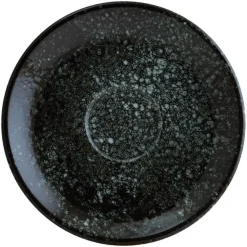 Barstuff Bonna Cosmos Black Gourmet Untertasse 12cm schwarz - 6 Stück