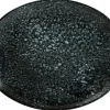 Barstuff Bonna Cosmos Black Moove Platte oval 31x24cm schwarz - 6 Stück