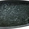 Barstuff Bonna Cosmos Black Vago Platte oval 36cm schwarz - 12 Stück