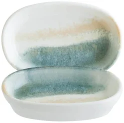 Barstuff Bonna Fium Hygge Schale oval 10x6,5cm, 6cl blau - 12 Stück