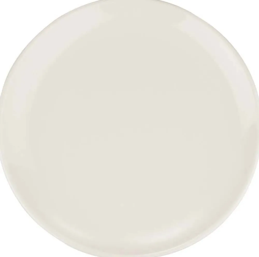 Barstuff Bonna Gourmet Cream Teller flach 30cm creme - 6 Stück