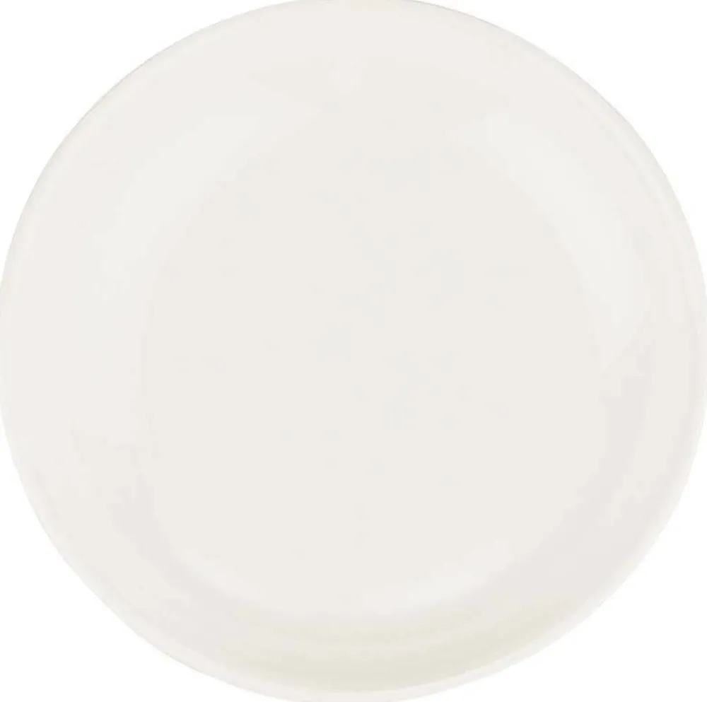 Barstuff Bonna Gourmet Cream Teller tief 20cm creme - 12 Stück