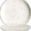 Barstuff Bonna Grain Bloom Teller tief 25cm creme - 6 Stück