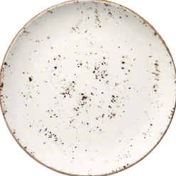 Barstuff Bonna Grain Gourmet Teller flach 25cm creme - 12 Stück