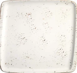Barstuff Bonna Grain Moove Platte 27x25cm creme - 6 Stück