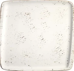 Barstuff Bonna Grain Moove Platte 22x20cm creme - 12 Stück
