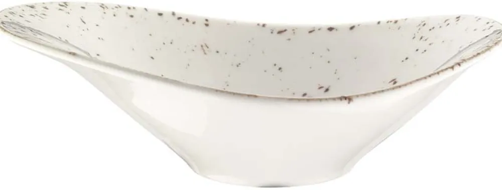 Barstuff Bonna Grain Stream Schale 27x19cm, 75cl creme - 6 Stück