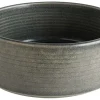Barstuff Bonna Hornfels Ripple Stapelschale 13cm, 41,5cl grau - 12 Stück