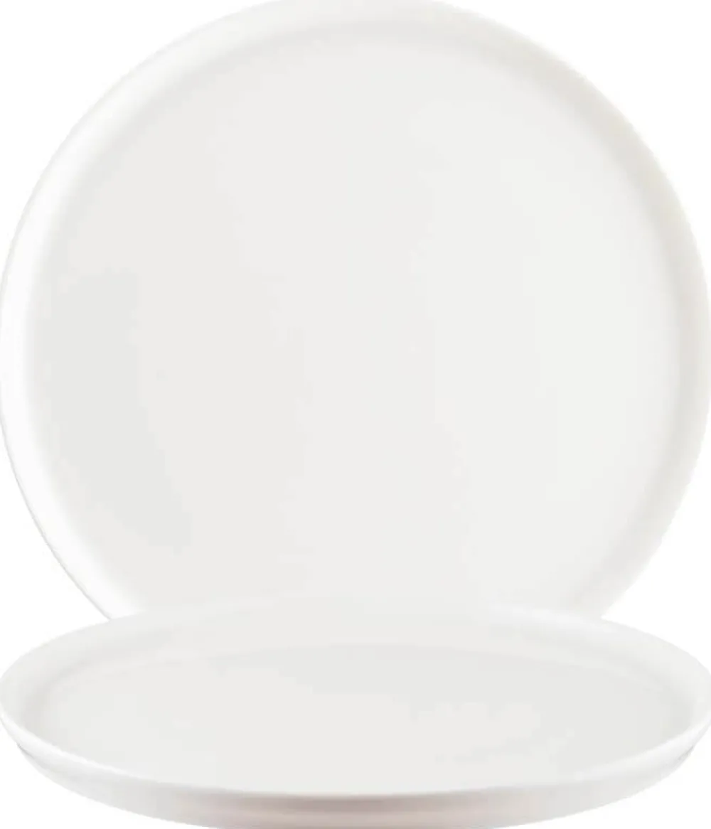 Barstuff Bonna Hygge Cream Teller flach 22cm creme - 6 Stück