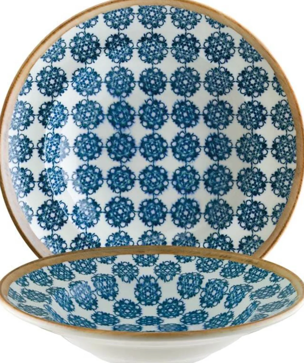 Barstuff Bonna Lotus Gourmet Pastateller 27cm blau - 6 Stück