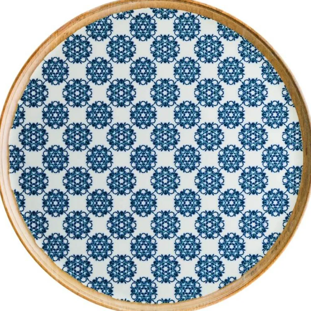 Barstuff Bonna Lotus Gourmet Pizzateller 32cm blau - 6 Stück