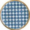 Barstuff Bonna Lotus Gourmet Teller flach 21cm blau - 12 Stück