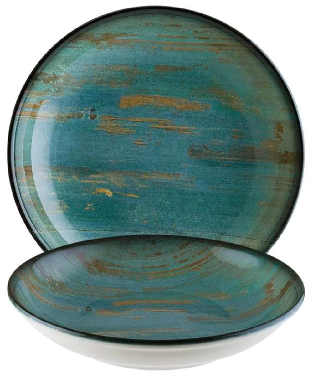 Barstuff Bonna Madera Mint Gourmet Schälchen 9cm, 5cl blau - 24 Stück