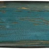 Barstuff Bonna Madera Mint Moove Platte 34x16cm blau - 12 Stück