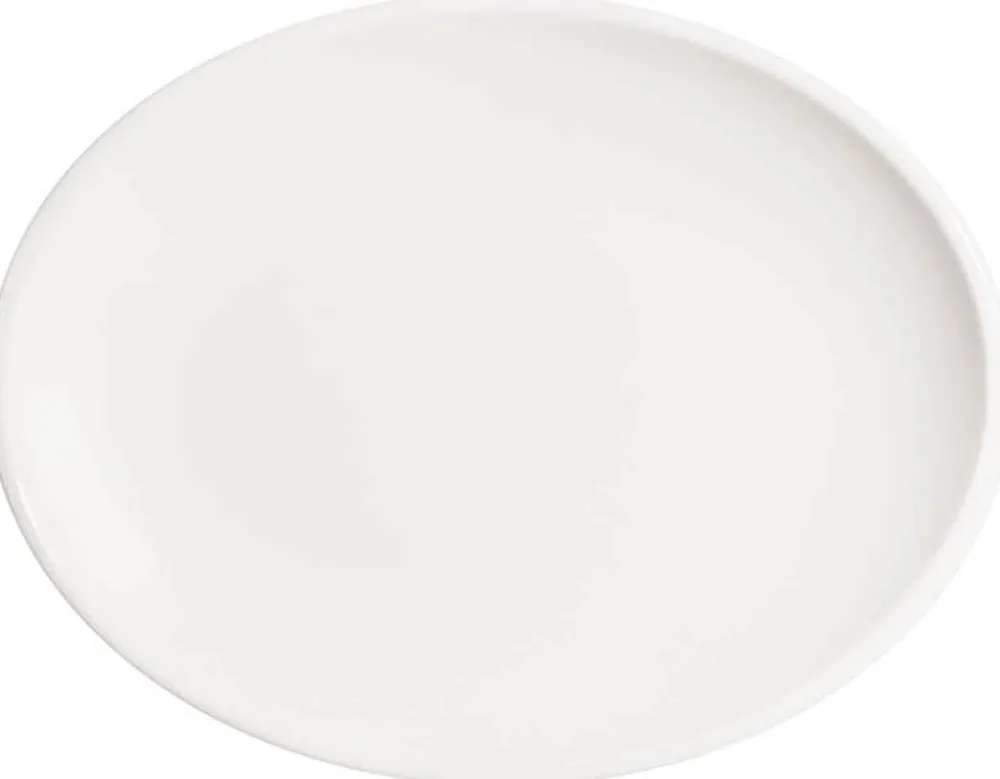 Barstuff Bonna Moove Cream Platte oval 31x24cm creme - 6 Stück