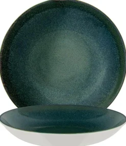 Barstuff Bonna Ore Mar Bloom Teller tief 23cm, 100cl grün - 6 Stück
