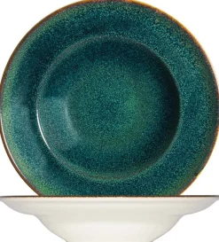 Barstuff Bonna Ore Mar Gourmet Pastateller 27cm, 45cl grün - 6 Stück