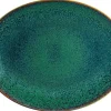Barstuff Bonna Ore Mar Moove Platte oval 31x24cm grün - 6 Stück