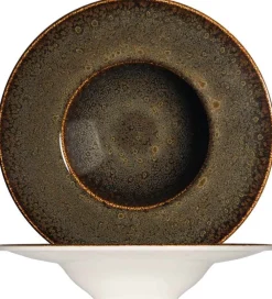Barstuff Bonna Ore Tierra Banquet Pastateller 28cm braun - 6 Stück