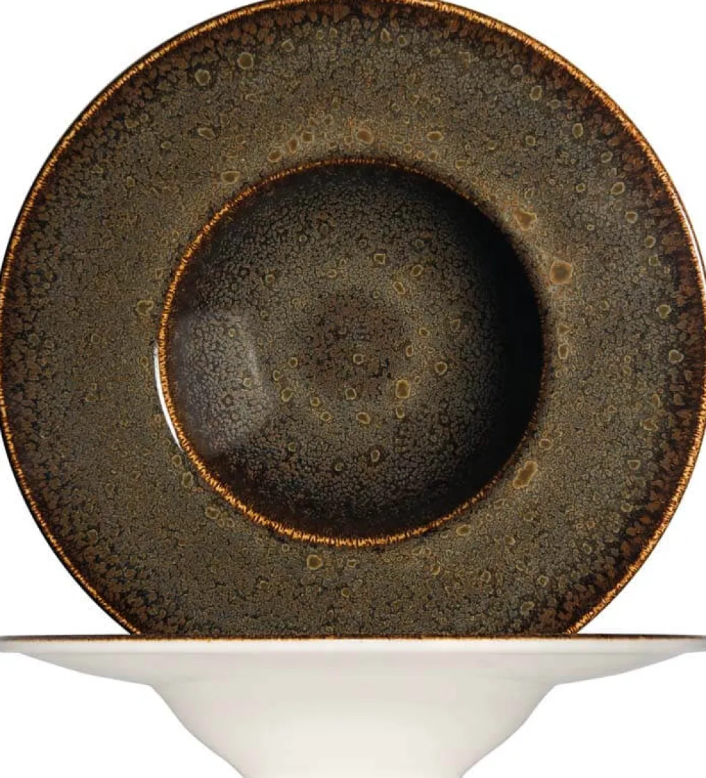 Barstuff Bonna Ore Tierra Banquet Pastateller 28cm braun - 6 Stück