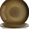 Barstuff Bonna Ore Tierra Bloom Teller tief 25cm braun - 6 Stück