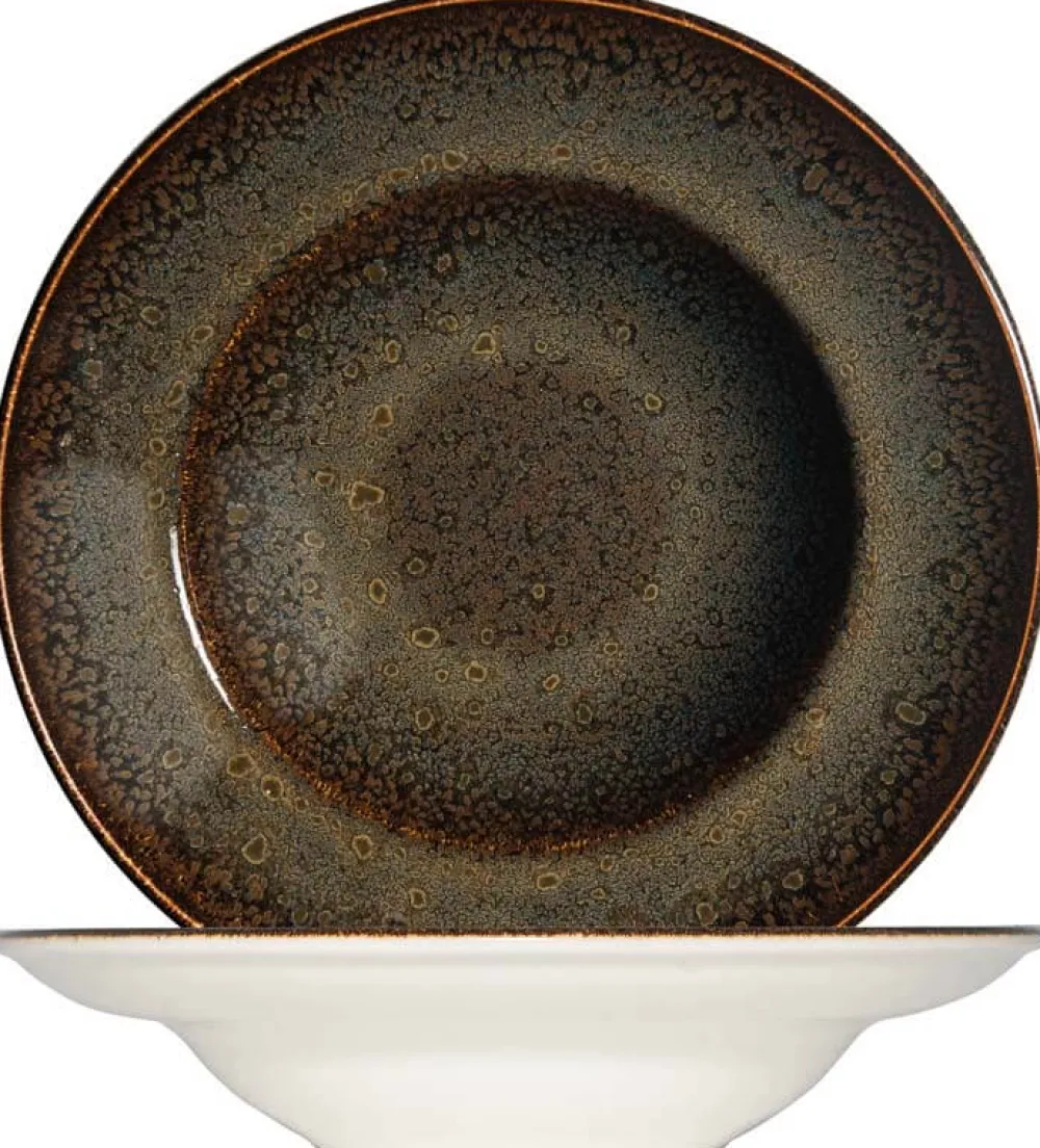 Barstuff Bonna Ore Tierra Gourmet Pastateller 27cm, 45cl braun - 6 Stück