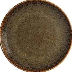 Barstuff Bonna Ore Tierra Gourmet Teller flach 27cm braun - 12 Stück
