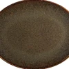 Barstuff Bonna Ore Tierra Moove Platte oval 36x28cm braun - 6 Stück