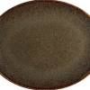 Barstuff Bonna Ore Tierra Moove Platte oval 25x19cm braun - 12 Stück