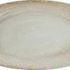 Barstuff Bonna Patera Gourmet Platte oval 29x17cm beige - 6 Stück