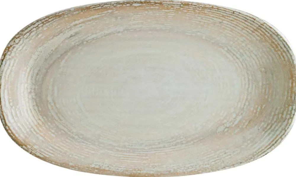 Barstuff Bonna Patera Gourmet Platte oval 29x17cm beige - 6 Stück