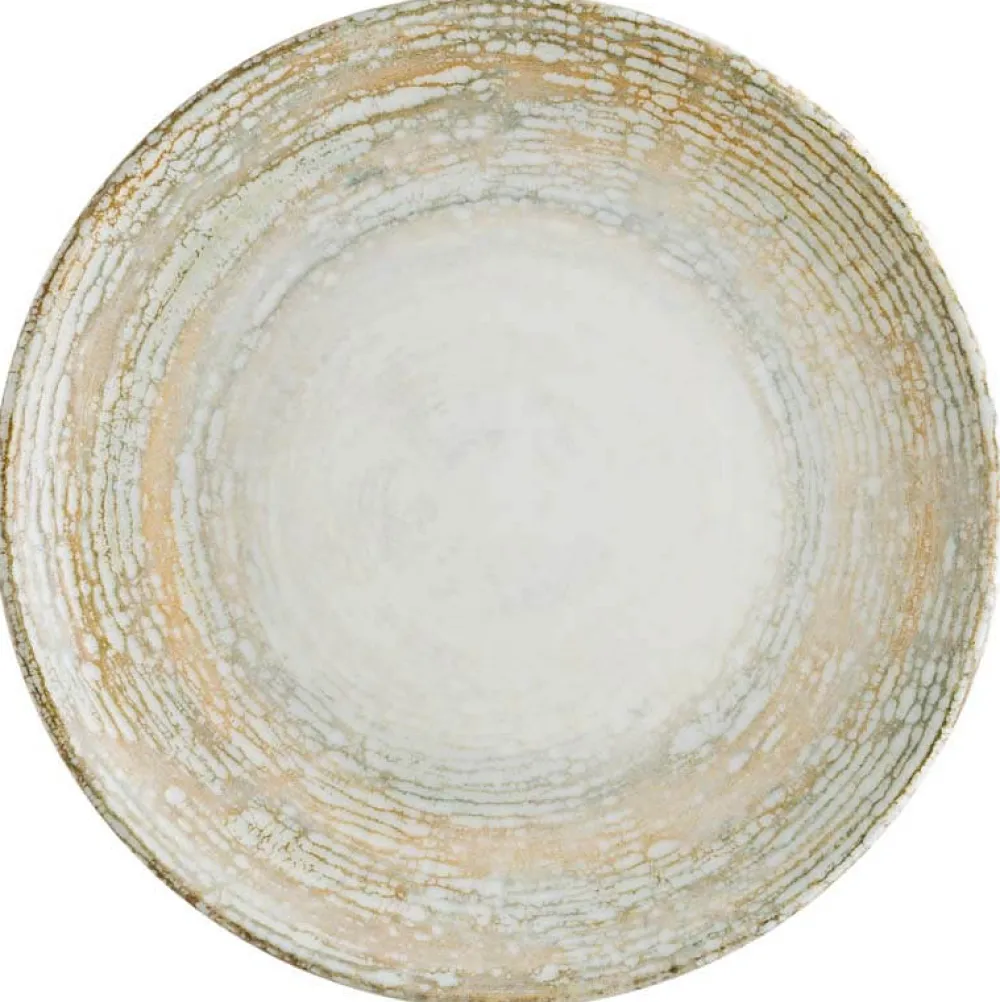 Barstuff Bonna Patera Gourmet Teller flach 21cm beige - 12 Stück