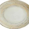 Barstuff Bonna Patera Moove Platte oval 25x19cm braun - 12 Stück